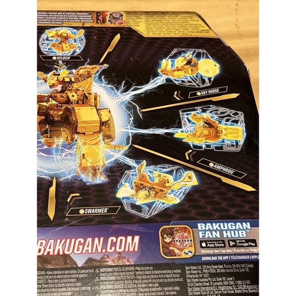 Bakugan Geogan Rising Ultimate Viloch, 7-in-1 Exclusive Bakugan - Picture 9 of 9
